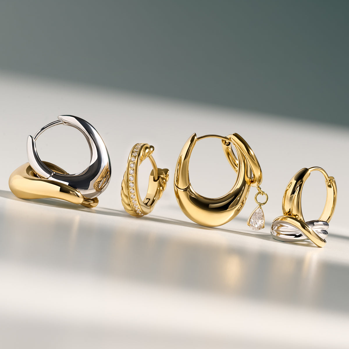 Claire Huggie Earrings