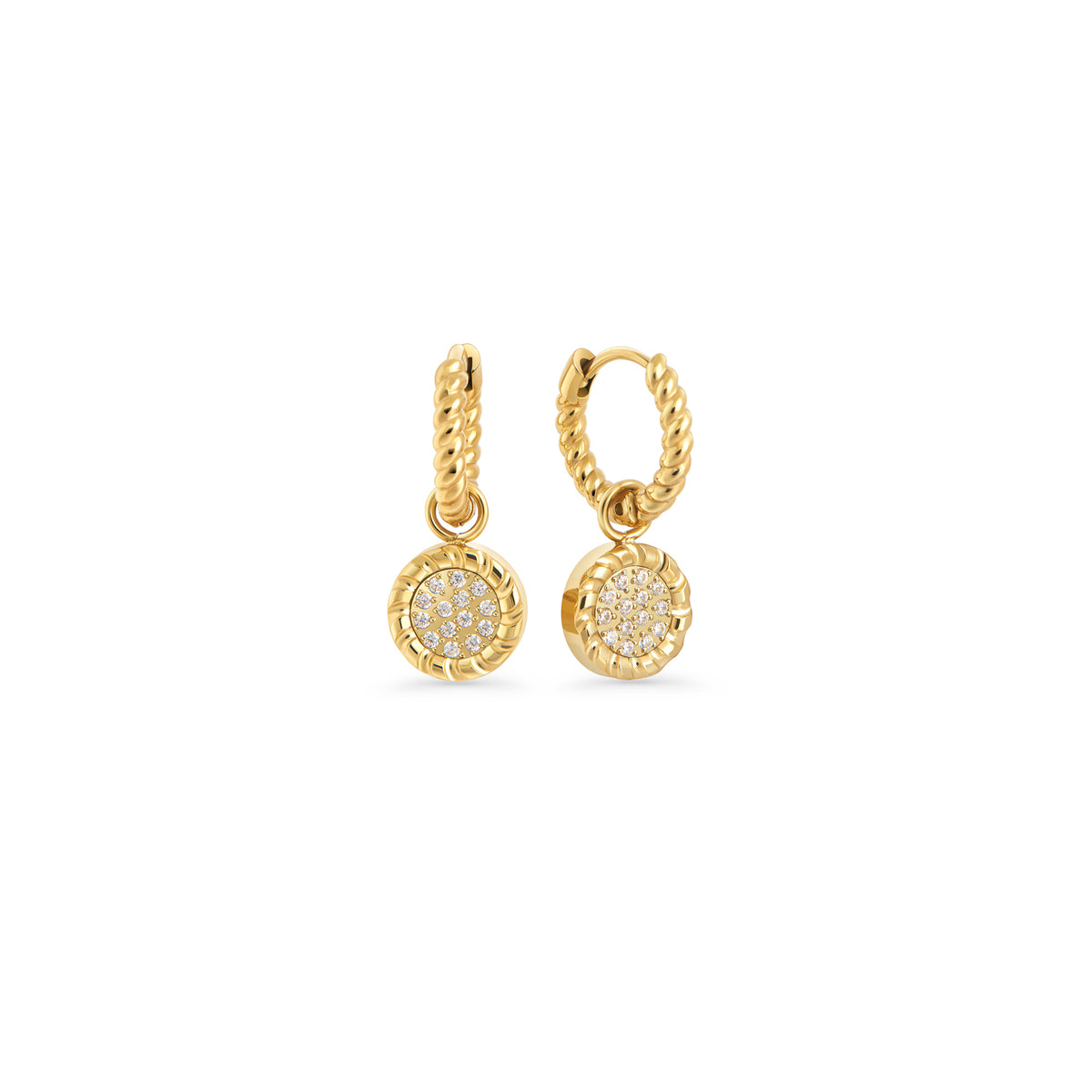 Fiji Huggie Earrings