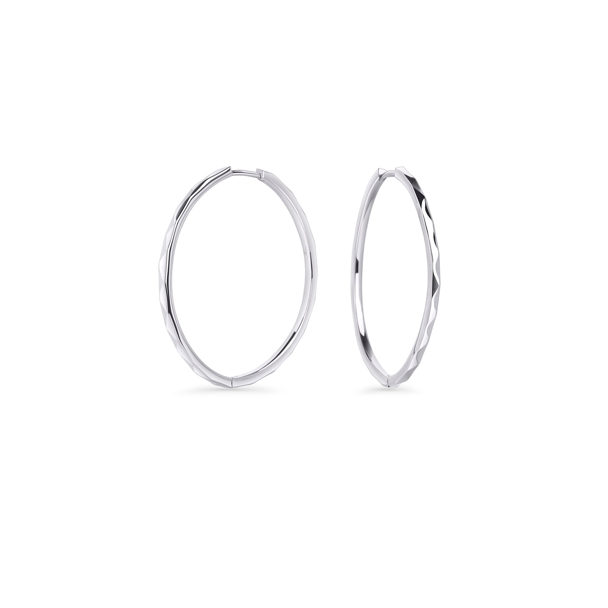 Jade Large Huggie Earrings
